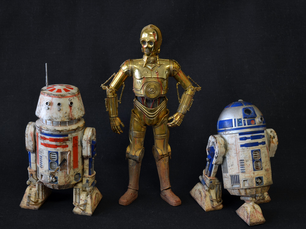 bandai droid collection